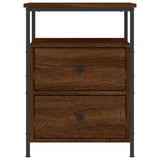 ZNTS Bedside Cabinet Brown Oak 44x45x60 cm Engineered Wood 826011