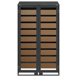 Wheelie Bin Storage with Gas Lift-up Lid for 240L Bin Steel 42018681
