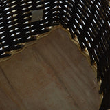 Firewood Backpack with Carrying Belts 57x51x69 cm Natural Willow 286975