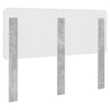 Headboard Concrete Grey Engineered wood 887883