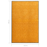 Doormat Washable Orange 120x180 cm 323456