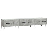 TV Cabinet Concrete Grey 147 x 34.5 x 30 cm Engineered Wood 894938