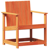 Garden Chair Wax Brown 62x56x77 cm Solid Wood Pine 844662