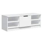 TV Cabinet White 102x35.5x36.5 cm Engineered Wood 811367