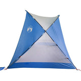 Beach Tent Azure Blue 274x178x170/148 cm 185T Polyester 94403