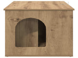 Cat House Artisian Oak 85 x 55 x 50 cm Engineered Wood 8000733