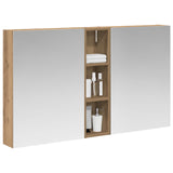 Bathroom Cabinet Set 3 pcs 120 x 14.5 x 70 cm Engineered wood 3403751