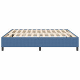 Platform Bed Frame Blue 200 x 200 cm Fabric 3337430