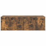 Wall-Mounted TV Cabinet 98 x 41 x 30 cm Smoked Oak 899210