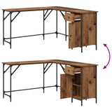 Desk Old Wood 141 x 141 x 75 cm Engineered Wood 882875