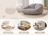 GOMYWAY Bean Bag Chair, Shell-Shaped Bean Bag Couch for Adults, Giant Bean Sofa with High-Rebound W2678P385460