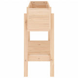 Garden Raised Bed 101x30x69 cm Solid Wood Pine 825240