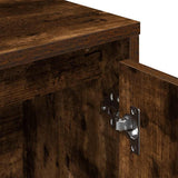 Bookcase Smoked Oak 89x24x101.5 cm Engineered Wood 860404