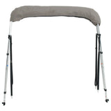 3-bow Bimini Top with Mesh Sidewalls 183xx137 cm 94848