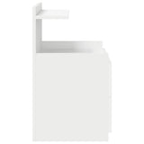 Bedside Cabinets 2 pcs with 2 Drawers White 40x36.5x62 cm 858633