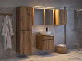 Bathroom Cabinet Set 5 pcs Artisan Oak Engineered Wood 3407350