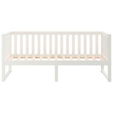 Day Bed without Mattress White 80x200 cm Solid Wood Pine 820877