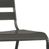 Dining Set Dark Grey E-coated and powder-coated steel Medium 46633