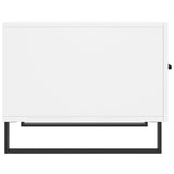 Coffee Tables 2 pcs White 50x50x40 cm Engineered Wood 829445