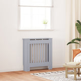 Engineered Wood Radiator Cover Grey 78 cm 325561