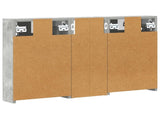Bathroom Cabinet Set 3 pcs 80 x 10.5 x 50 cm Engineered wood 3403651