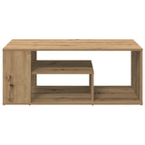 Coffee Table Artisan Oak 100x50x40 cm Engineered Wood 856557