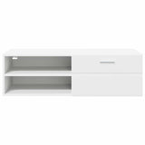 Wooden Cabinet White 100.5 x 39 x 30 cm Engineered Wood 880241