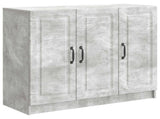 Sideboard Concrete Grey 89 x 34.5 x 77 cm Engineered Wood 895798