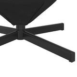 Egg Chair Black 63 x 73 x 90 cm Velvet 42002762