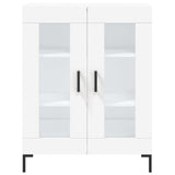 Highboard White 69.5x34x180 cm Engineered Wood 3199617