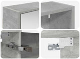 Bathroom Cabinet Set 3 pcs 126 x 16 x 62.5 cm Engineered wood 3403827