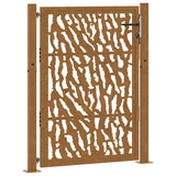 Garden Gate 100x125 cm Weathering Steel Trace Design 4100985