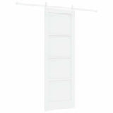 Sliding Door ORKDAL White 73.5 x 211 cm Solid Pine Wood 3333749