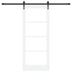 Sliding Door Manual ORKDAL White 83 x 202 cm Wood and metal 3332474