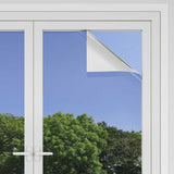 Solar Films 3 pcs Static Reflective Effect Silver PVC 3208993