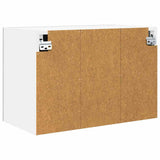 Hanging Cabinet 2 pcs Concrete Grey and White 60 x 31 x 40 cm 884169