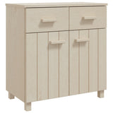 Sideboard HAMAR Honey Brown 79x40x80 cm Solid Wood Pine 340436
