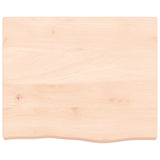 Bathroom Countertop 60x60x cm Untreated Solid Wood 3156016