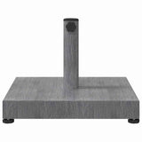 Outdoor Umbrella Base Dark grey wood look 45 x 45 x 31.5 cm 42010003
