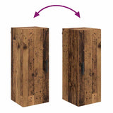 Wall Mounted Cabinet Old Wood 34.5 x 34 x 90 cm Engineered Wood 882613