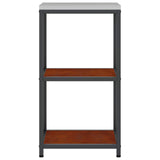Kitchen Storage HATTEM Rusty 40 x 50 x 92 cm Steel 874974