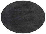 Anti-slip Shaggy Rug Dark grey 160 x 160 cm PP 4019775