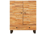 Storage Highboard Brown 60 x 33 x 100 cm Solid Mango Wood 4018326