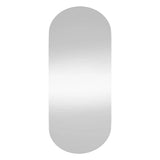 Wall Mirror 45x100 cm Glass Oval 350458