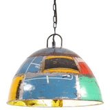 Industrial Vintage Hanging Lamp 25 W Multicolour Round 41cm E27 320545