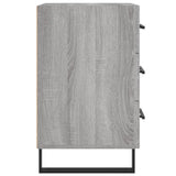 Bedside Cabinet Grey Sonoma 40x40x66 cm Engineered Wood 827690