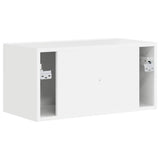 TV Wall Cabinet Gloss White 60 x 31 x 29.5 cm Engineered Wood 892197