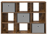 Sideboard with Drawer Smoked Oak 73.5 x 24 x 69.5 cm 8000480