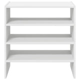 Shoe Racks 2 pcs Stackable White 60x30x30.5 cm 858858