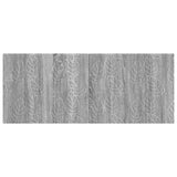 Wall-Mounted Headboard DELFT Grey Sonoma Engineered Wood 897191